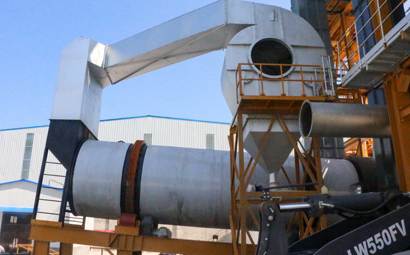 Raw material ratio scheme for asphalt mixing plant processing